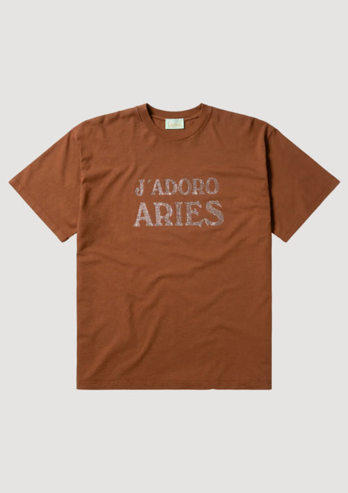 ARIES J’adoro Aries Diamante Ss Tee da uomo