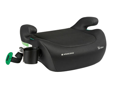 KIKKABOO i-Tip 2 i-Size, Seggiolino Auto Bambini 7-12 Anni (125-150 cm), Gruppo 3, Facile da Installare con Sistema Isofix, con Braccioli Imbottiti e Seduta Confortevole, colore BLACK, nero