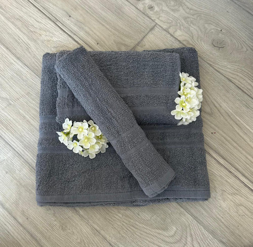 Set asciugamani 3 pz Suprema Dominique  Spugna di Cotone