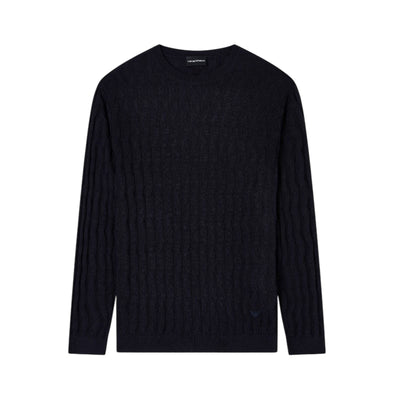 EMPORIO ARMANI maglie uomo emporio armani - pullover - blu da uomo
