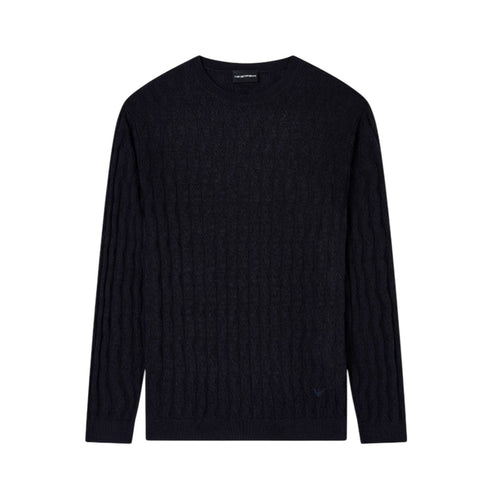 EMPORIO ARMANI maglie uomo emporio armani - pullover - blu da uomo