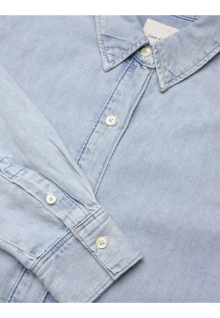 calvin klein CAMICIA LS LW DENIM SHIRT da donna