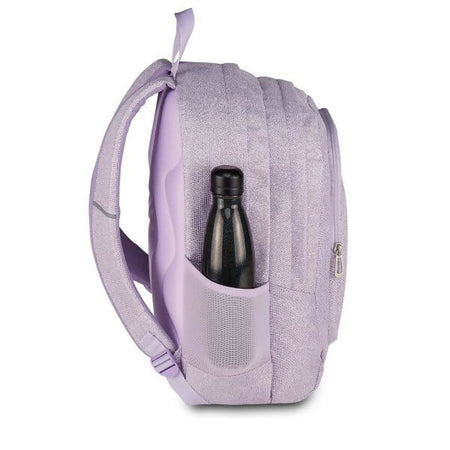 Zaino seven tech shiny doppio scomparto rosa