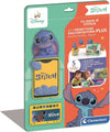CLEMENTONI Disney Proiettore Raccontastorie Plus + Cartuccia Proiettore Stitch - Storyteller Disney, Proiettore Storie Bambini Italiano, Cantastorie Con Proiezione, Educativo Elettronico Parlante, con estensione per storie di Stitch, 17507 + 17584