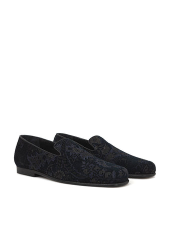 ETRO Mocassini con Stampa Fiori Jacquard Etro da uomo