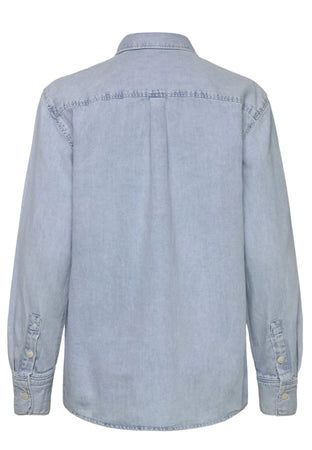 calvin klein CAMICIA LS LW DENIM SHIRT da donna