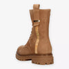Alviero Martini Prima Classe Anfibi camel e Geo Classic in pelle