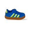 Sneakers bambino Adidas Grand Court bluette giallo sportive