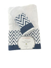 Set Asciugamani 1+1 Via Roma 60 Samba – Spugna di Cotone Jacquard 420 gr/m²