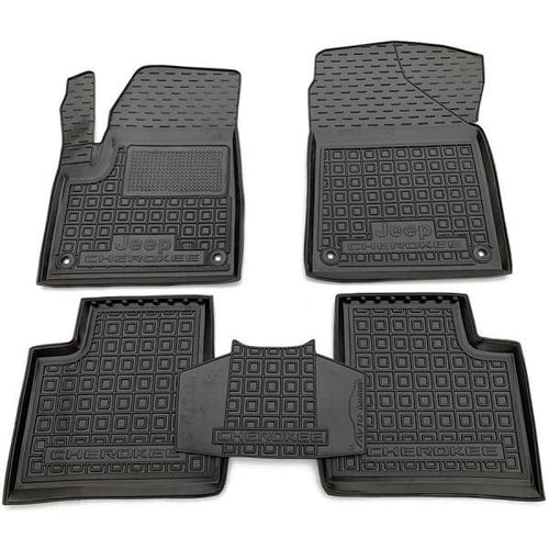 Set Tappetini in gomma su misura per Jeep Cherokee (2014+)
