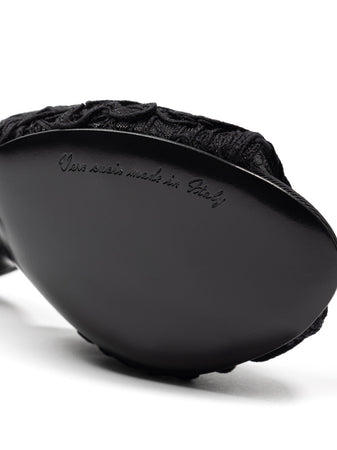 Dolce & Gabbana Ciabatta Tacco Ricamo Cordonet da donna