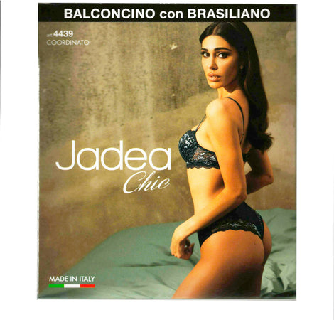 Jadea Coordinato Intimo Donna Chic Completo Reggiseno Balconcino E Brasiliano 4439 Moda/Donna/Abbigliamento/Abbigliamento da notte lingerie e intimo/Lingerie & Intimo/Completi intimi L’Orchidea - Siderno, Commerciovirtuoso.it
