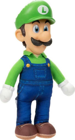 Jakks-Pacific-Super-Mario-Bros.-Movie-Plush-Di-Super-Mario-/-Luigi-Posabile-Alto-30-Cm-Con-Occhi-Realistici-Bambini-E-Collezionisti!