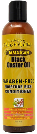 Jamaican Mango & Lime Black Castor Oil Conditioner 237 Ml Balsamo per Capelli All'olio Di Ricino Con Mango E Lime Nero Non Appesantisce Il Capello