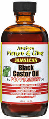 Jamaican Mango & Lime Black Castor Oil Pepperment Hair and Body 118 Ml Olio Essenziale Di Menta Piperita per Cuoio Capelluto Secco E per Capelli