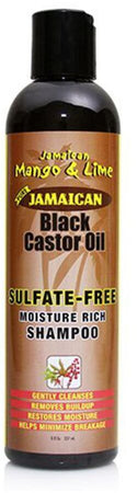 JAMAICAN MANGO & LIME BLACK CASTOR OIL SHAMPOO ALL'OLIO DI RICINO CAPELLI AFRO 237 ML