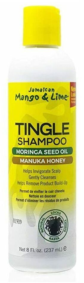 Jamaican Mango & Lime Tingle Shampoo 237 Ml Shampoo per Capelli Nutriente E Detergente Con Tee Tre Anti Prurito