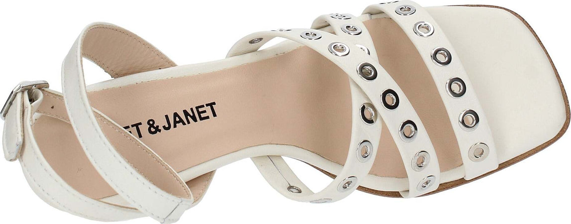 Janet-&amp;-Janet-Sandali-Bianco-da-donna