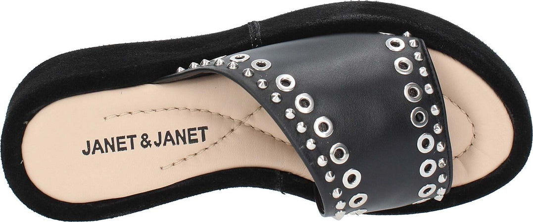 Janet-&amp;-Janet-Sandali-Nero-da-donna