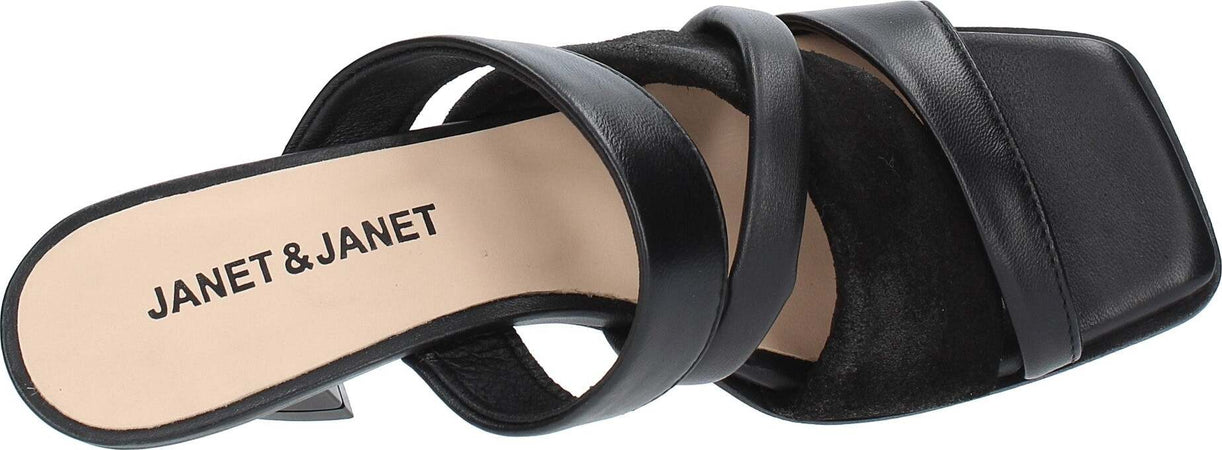 Janet-&amp;-Janet-Sandali-Nero-da-donna