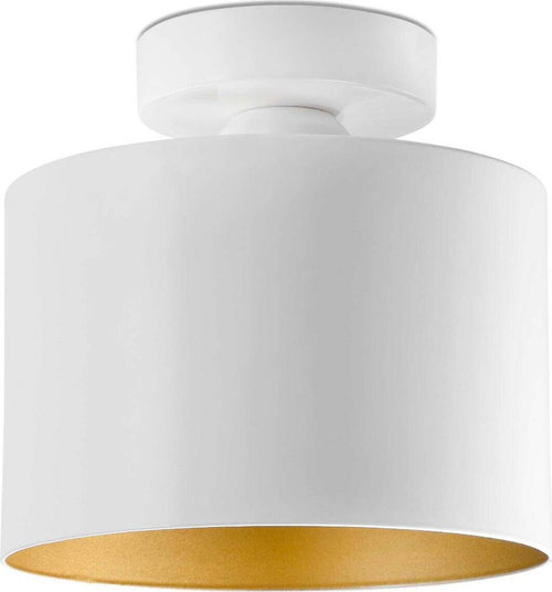 JANET Lampada plafoniera oro e bianca Illuminazione/Illuminazione per interni/Lampadari lampade a sospensione e plafoniere/Plafoniere Led Mall Home - Napoli, Commerciovirtuoso.it