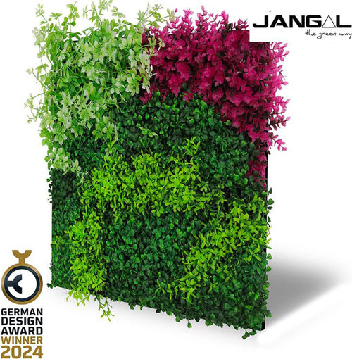 JANGAL-Pannelli-acustici-Modulabili-in-FLORA-sintetica-ULTRAREALISTICA-52x52cm-mod.-PINK-MIXED