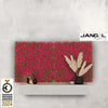 JANGAL-Pannelli-acustici-Modulabili-in-FLORA-sintetica-ULTRAREALISTICA-52x52cm-mod.-PINK