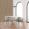 JANGAL-Parete-acustica-a-pannelli-Modulabile-LAMELLI-52x52cm-rivestiti-vero-ROVERE-mod.-FANAL-OAK