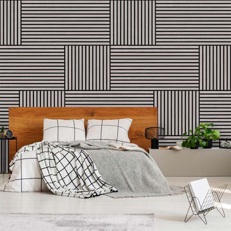JANGAL-Parete-acustica-a-pannelli-Modulabile-LAMELLI-52x52cm-rivestiti-vero-ROVERE-mod.-OULANKA-OAK