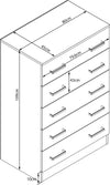 JARL---cassettiera-con-5-cassetti-Bianco-Milani-Home