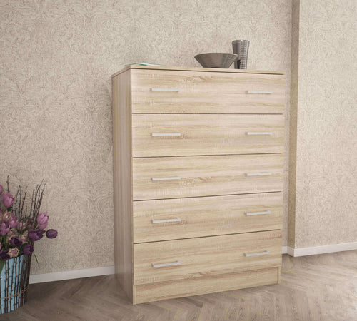 JARL---cassettiera-con-5-cassetti-Quercia-Chiaro-Milani-Home