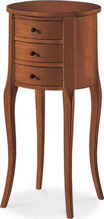 JARRETT---mobile-portatelefono-in-legno-massello-tondo-34x71-Tinta-noce-Milani-Home