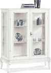 JASMINE---credenza-con-vetrina-in-legno-massello-96x36x116-Bianco-Milani-Home