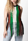 SILVIAN HEACH TOP VEST TOP da donna