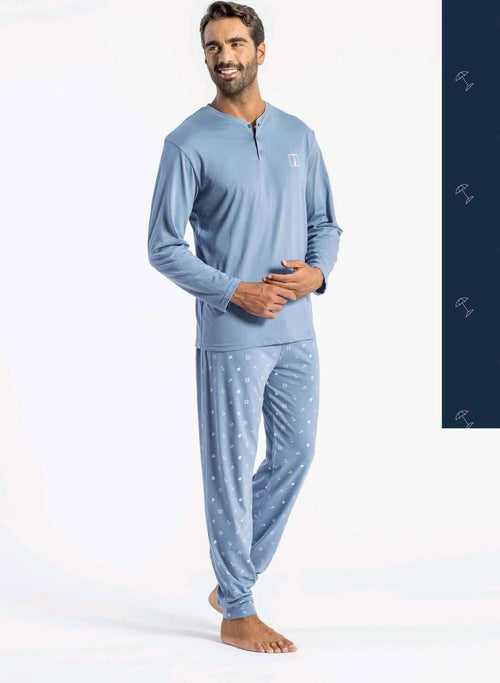 Pigiama Uomo Primavera/Estate Papalina Linea Mare XL Jersey