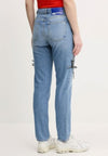 KARL LAGERFELD jeans KLJ MOM TIED DENIM da donna