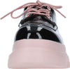 JEANNOT-Scarpe-basse-Nero-Rosa-da-donna