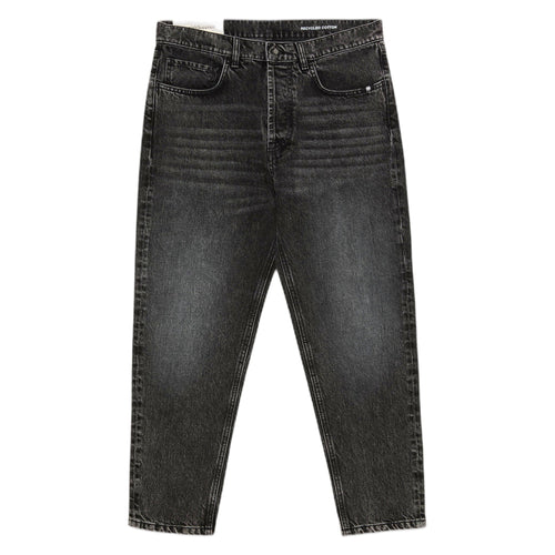 AMISH jeans amish jeremiah denim black - black wash denim black da uomo