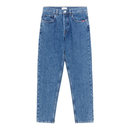AMISH jeans amish jeremiah denim - stone washed da uomo