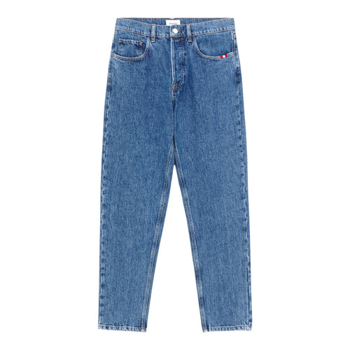AMISH jeans amish jeremiah denim - stone washed da uomo