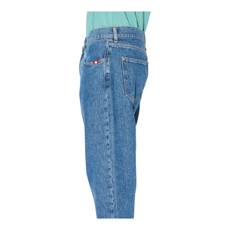 AMISH jeans amish jeremiah denim - stone washed da uomo