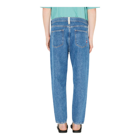 AMISH jeans amish jeremiah denim - stone washed da uomo