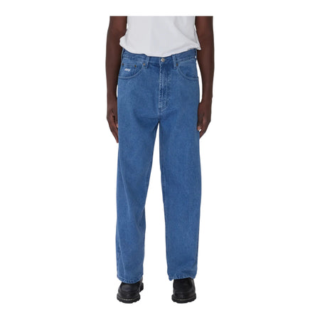 OBEY jeans bigwig baggy denim - light indigo da uomo