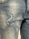 Jeans-cinque-tasche-con-logo-bianco