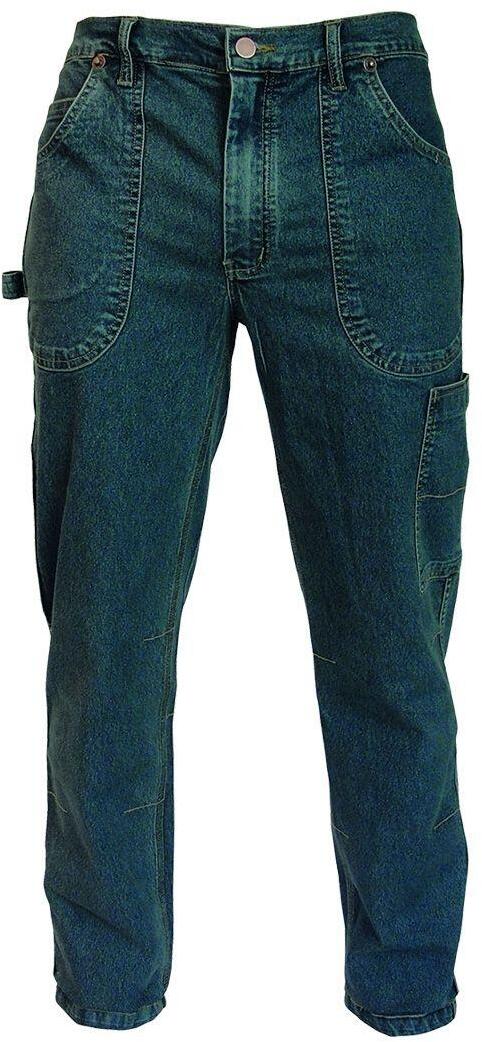 Jeans da Lavoro Siggi Mech Pantaloni Elasticizzati con Tasconi Industria Meccanico Magazzino