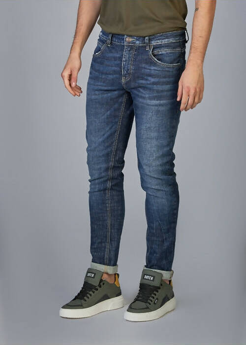 Jeans Datch Uomo Jeans Casual Skinny Fit Medium in Cotone