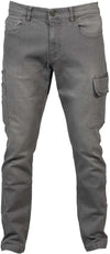 Jeans Denver Grigio Taglia 4XL Multitasche Pantalone Elasticizzato da Lavoro