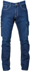 Jeans Denver Multitasche Pantalone Elasticizzato da Lavoro