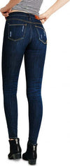 Jeans Donna A Vita Alta 81113 Mod. Annalaura Slim Fit Taglie Dalla Xs Alla Xl Moda/Donna/Abbigliamento/Leggings Trade Shop italia - Napoli, Commerciovirtuoso.it
