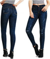 Jeans-Donna-A-Vita-Alta-81113-Mod.-Annalaura-Slim-Fit-Taglie-Dalla-Xs-Alla-Xl